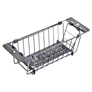 BARRACK09 0.5單位IGT摺疊瀝水籃, 鐵材質, 35.5 x 12 x 10.4cm, 黑色, 1個