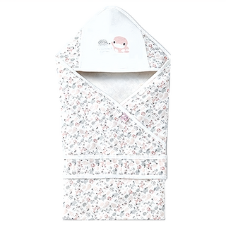 酷咕鴨 竹纖有機棉多功能新生兒抱巾 涼感柔軟透氣舒適