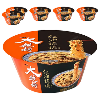 維力 大乾麵 紅油擔擔風味, 6入