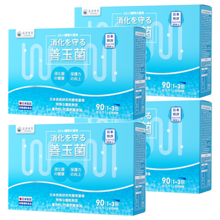 達摩本草 消化道守護益生菌粉包, 1.5g, 90包, 4盒