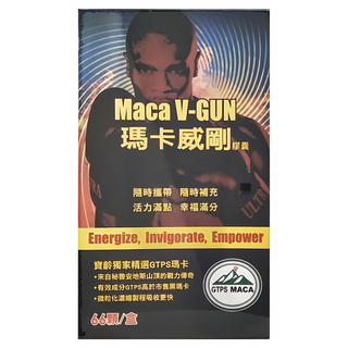 PBF 寶齡富錦 馬卡 威剛膠囊 66顆/盒, 1盒