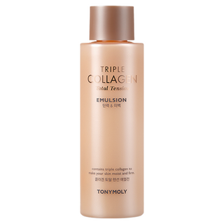 TONYMOLY 三重膠原蛋白彈嫩緊緻乳液, Total Tension 保濕緊緻, 1瓶, 200ml