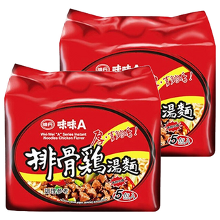 味丹 味味A 排骨雞湯麵, 10包