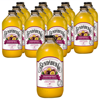 BUNDABERG 賓德寶 百香果風味氣泡飲 x 12瓶, 375ml