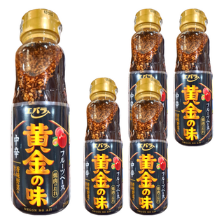 Ebara 荏原 黃金烤肉醬, 嚴選蘋果桃子梅子, 炒醃沾皆適用, 5瓶