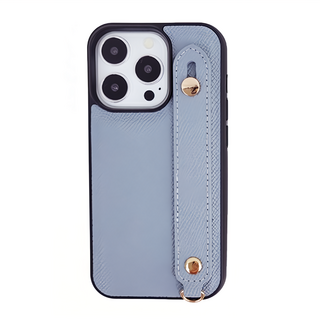 頭層手掌紋牛皮掛脖可站立手機殼