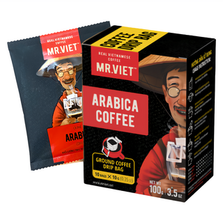 MR.VIET 阿拉比卡濾掛式咖啡, 10包 x 10g (0.35oz), 越南產, 1盒