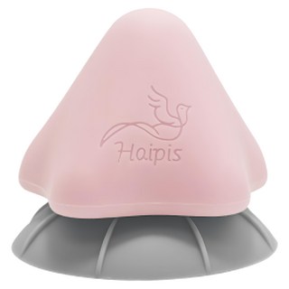 Haipis 吸附式按摩球 尖頭, 矽膠材質, 粉色, 1個