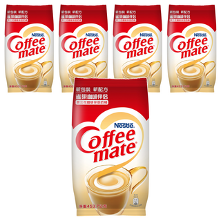 NESCAFE 雀巢咖啡 原三花咖啡伴侶 新包裝 新配方, 453.7g, 1入, 5包