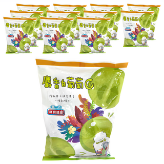 水里鄉農會 麝香白葡萄蒟蒻果凍 膳食纖維 清新爽口甜蜜果香, 216g, 1袋