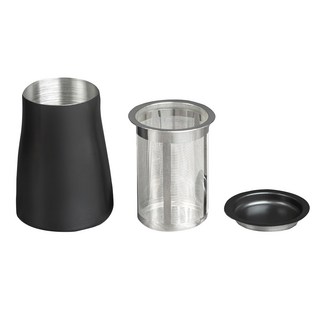 FUJI-GRACE 富士雅麗 304不鏽鋼咖啡篩粉杯 鐵氟龍塗層 防塵上蓋 防滑底座, 1組