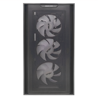 ASUS 華碩 電腦機殼 A21 PLUS 黑色, 1個