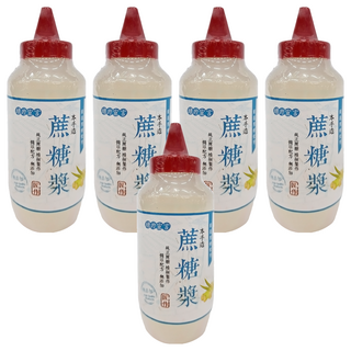 綠的宣言 蔗糖漿 100%天然蔗糖為原料, 500g, 5瓶