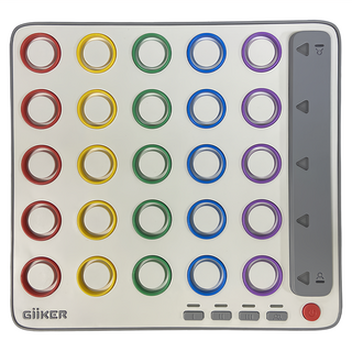 GIIKER 計客 智能四子棋，益智策略桌遊，內建AI對手，白色, 1個