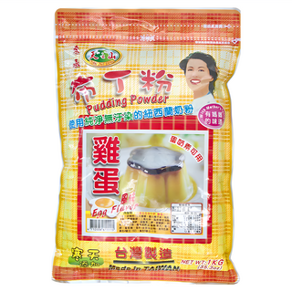 東承 天之山 雞蛋布丁粉 雞蛋口味 台灣製造, 1kg, 1包