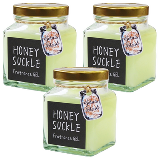 John's Blend 芳香膏, 忍冬花香, 135g, 3罐