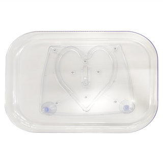 冰箱旋轉托盤 ABS材質, 透明, 1個