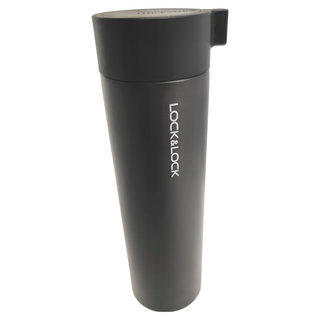 LocknLock 樂扣樂扣 把手馬克杯 BLK_8 400ml 口徑 48mm 290g, 黑色, 1個