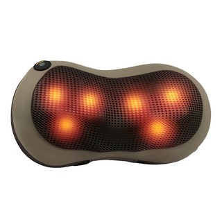 CONCERN 康生健康科技 4D摩力寶貝溫熱揉捏按摩枕, 模擬真人按摩, 15分鐘定時, CON-1288, 南洋棕