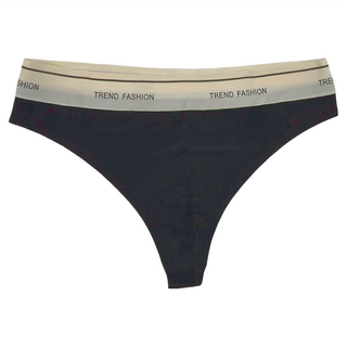 瑜珈丁字褲, 性感舒適高彈, L, 黑色