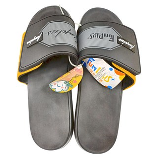 Fun Plus 創意動力室外拖鞋, 270mm, 黃色