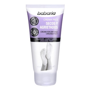 babaria 足部乾燥龜裂護理霜, 尿素配方 舒緩乾燥和敏感肌膚, 軟化角質 深層滲透 有效滋潤, 修護龜裂腳跟, 150ml, 1條, 1件