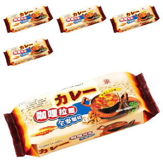 承昌食品 咖哩全麥拉麵, 無添加麵質改良劑, 420g, 5包