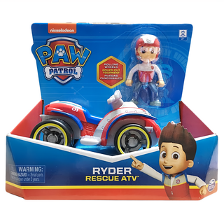 PAW PATROL 汪汪隊立大功 大型救援車基本車輛組 適合年齡：3 歲以上, 萊德 + 巡邏車, 1盒