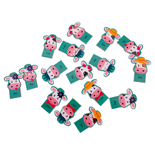 BS Toys 猜猜哞哞在哪裡? 1組 混合顏色 兒童益智玩具, 益智主題