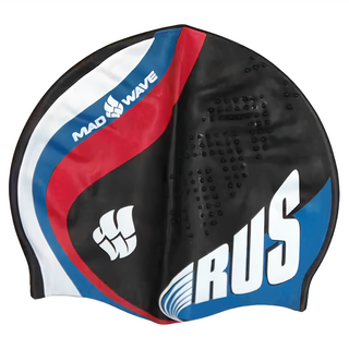 MAD WAVE 矽膠泳帽, FREE(單一尺寸), M0532 01 0 00W, 1個