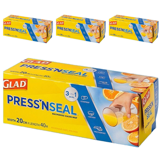 GLAD 佳能 神奇密實保鮮膜 小碗盤專用 40m x 20cm 4捲