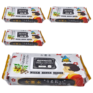 AZZEEN 芝研 女憂水 柚子潤澤修護面膜 Set 28片, 4包