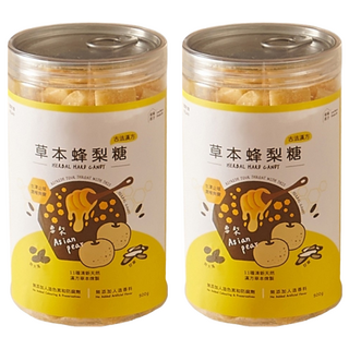Love Nature Simple Life 依琦匠子 草本蜂梨糖 清涼甘甜, 500g, 2罐