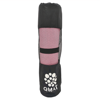 QMAT 瑜珈墊套裝, 5mm*60*180cm (±5%), 粉色/淺粉色, 1組