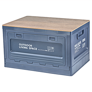 dayneeds 日需百備 加蓋式 多開折疊拉扣箱 SBD-A12BU-2, 靛藍色, 2個