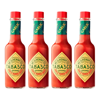 TABASCO 香蒜辣椒汁, 亞洲食物專用, 大蒜香氣豐富, 辣度適中, 60ml, 4瓶