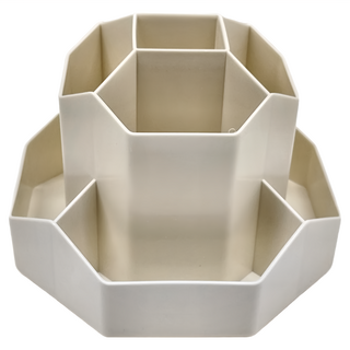 SDLP 時代良品 旋轉筆筒, 米白色, 300g, 1個