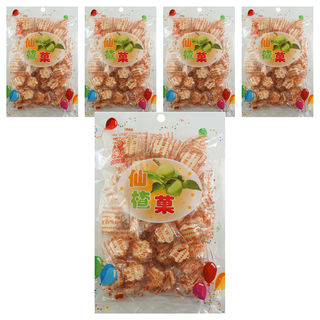 品味食族 嘉禾 梅精仙楂菓, 220g, 5袋