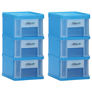 MORY 茂盛 印象收納盒-3F, 粉色, 2個