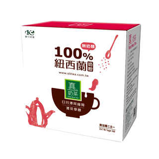 歐可茶葉 日月潭阿薩姆濃茶拿鐵 100%紐西蘭奶粉 無糖二合一, 12g, 10包, 1盒