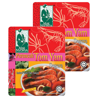 MAK NYONYA 馬來媽媽 冬蔭功風味即煮醬, 酸辣結合帶有檸檬清香, 200g, 2包