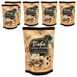 雪之戀 珍珠波霸雪餅 台灣特產 每袋12入 獨立包裝, 144g, 6袋