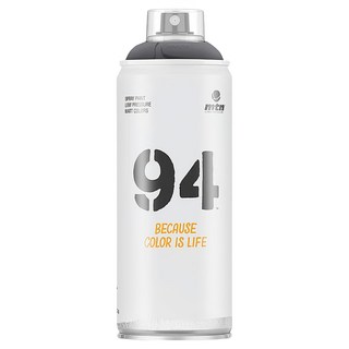 mtn 94噴漆 RV-120 快速乾燥、色彩飽和 適用於多種材質, 狼灰色, 400ml, 1入