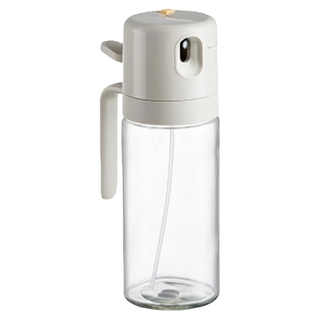 油瓶 噴倒兩用, 550ml, 材質: PE, ABS, 304不鏽鋼, 201不鏽鋼, 矽膠, 鈉鈣玻璃, 1個