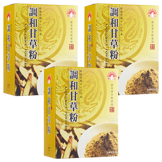 新光洋菜 調和甘草粉 味香質純 料理用 全素可用, 600g, 3盒