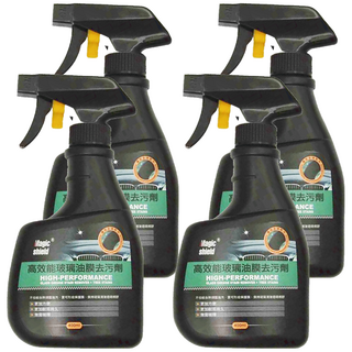 Magic shield 神盾 高效能玻璃油膜去污劑 400ml, 4瓶