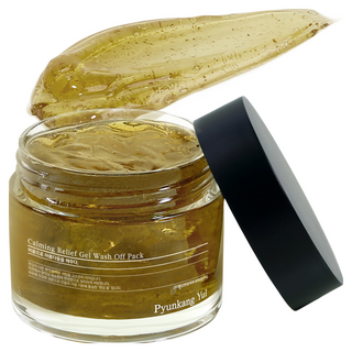 Pyunkang Yul 扁康率 鎮靜舒緩凝膠水洗面膜 100g, 1罐