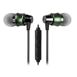 INTOPIC 廣鼎 入耳式鋁合金耳機麥克風, JAZZ-I112, 綠色