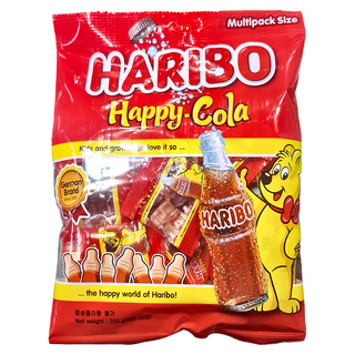 HARIBO 哈瑞寶 可樂口味軟糖，獨立小包裝 攜帶方便 Q彈有嚼勁, 250g, 1袋