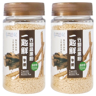Nature Time 自然時記 一匙鮮 竹鹽蔬果粉 牛蒡, 120g, 2罐